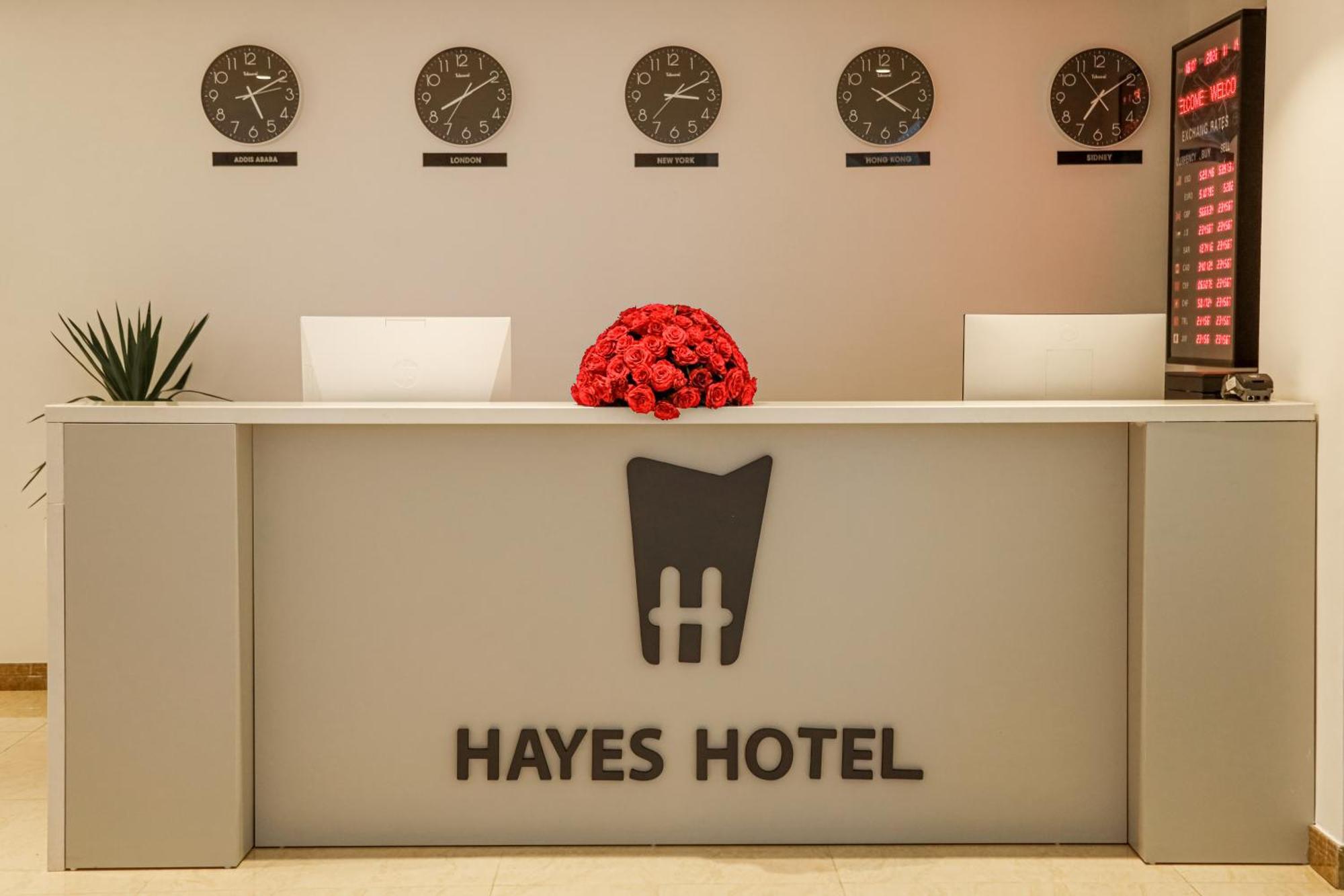 Hayes Hotel, アジス・アベバ エクステリア 写真